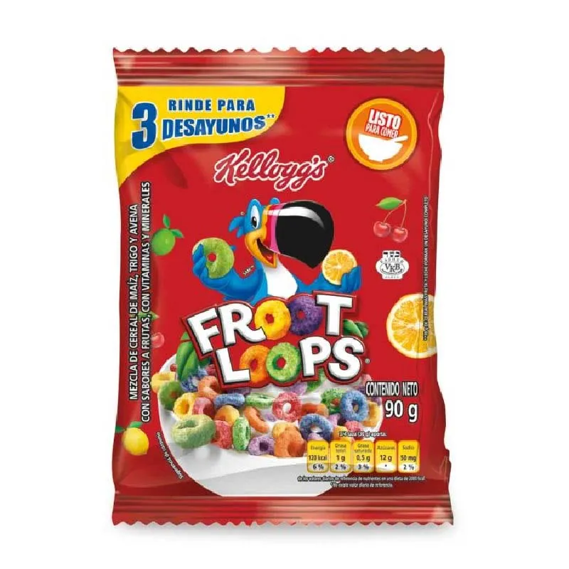 KELLOGGS FROOT LOOPS 90G