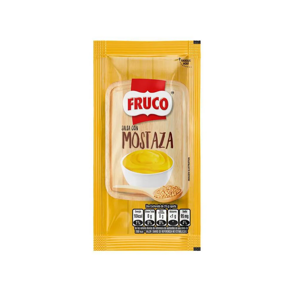 SALSA MOSTAZA FRUCO SOBRE 80G