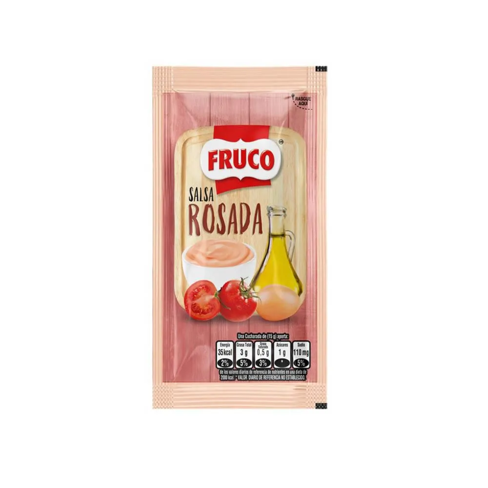 SALSA ROSADA FRUCO SOBRE 80G