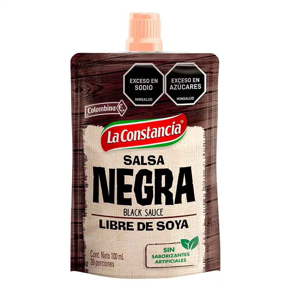 SALSA NEGRA LA COSTANCIA SOBRE 100ML
