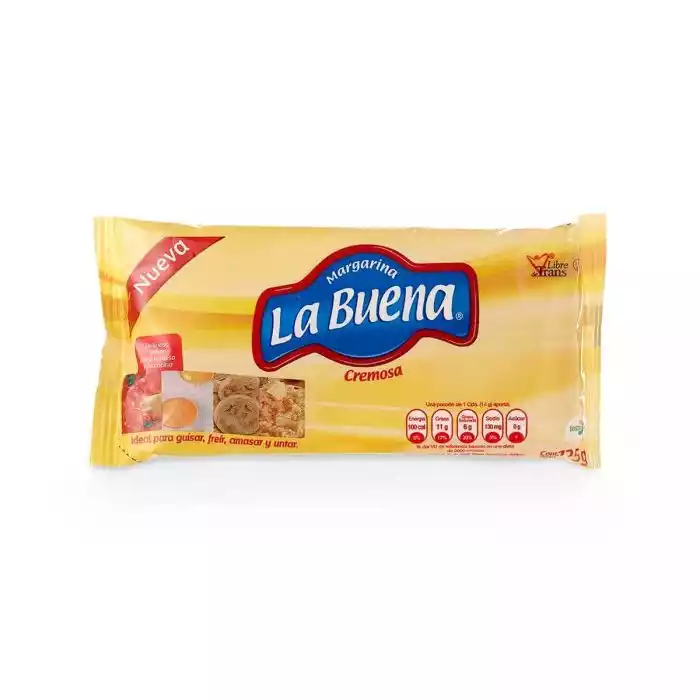MANTEQUILLA CREMOSA LA BUENA 125G
