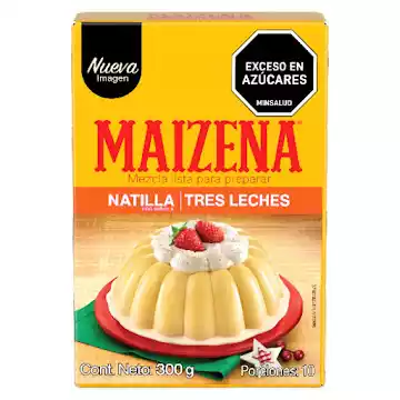 NATILLA TRES LECHES MAIZENA 300G