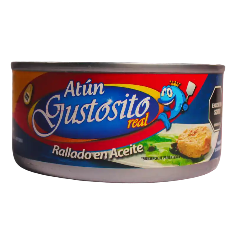 ATÚN RALLADO EN ACEITE GUSTOSITO REAL