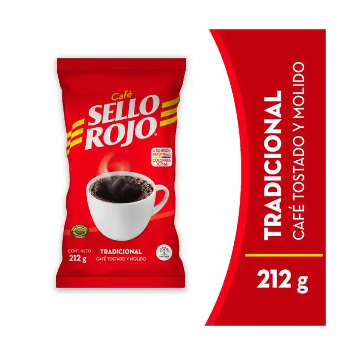 CAFE SELLO ROJO TRADICIONAL 212G