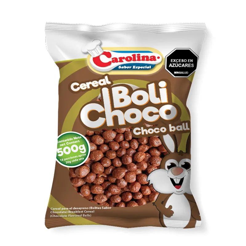 CEREAL CAROLINA BOLI CHOCO 500G