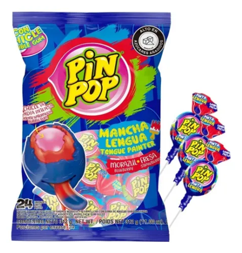 PIN POP PINTA LENGUAS X24