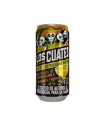 LOS CUATES COCTEL CON TEQUILA SABOR A MARGARITA Y MANGO 269ML