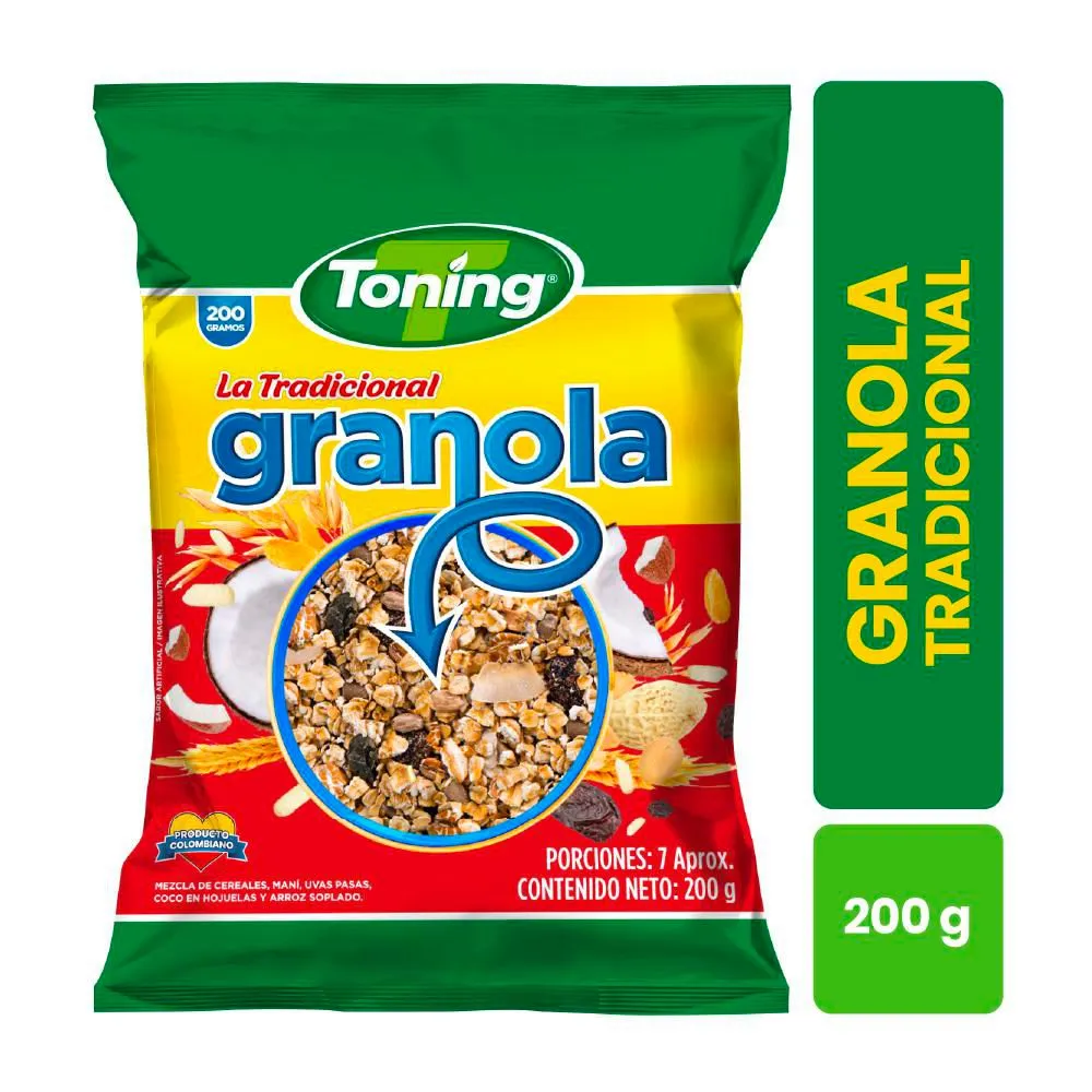 GRANOLA TONING 200G