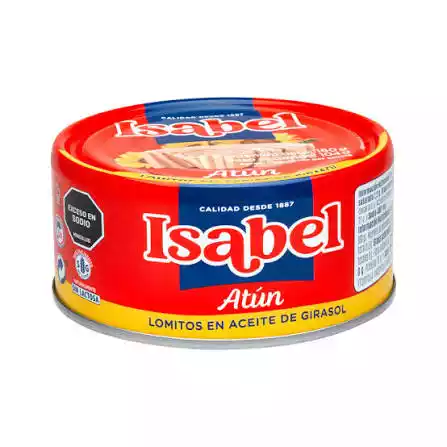 ATÚN EN ACEITE DE GIRASOL ISABEL 160G