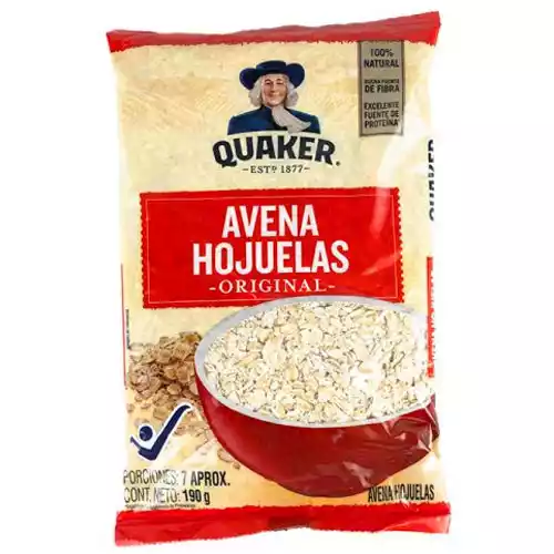 AVENA HOJUELAS QUAKER 190G