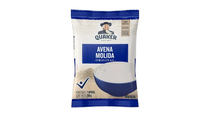 AVENA MOLIDA QUAKER 200G