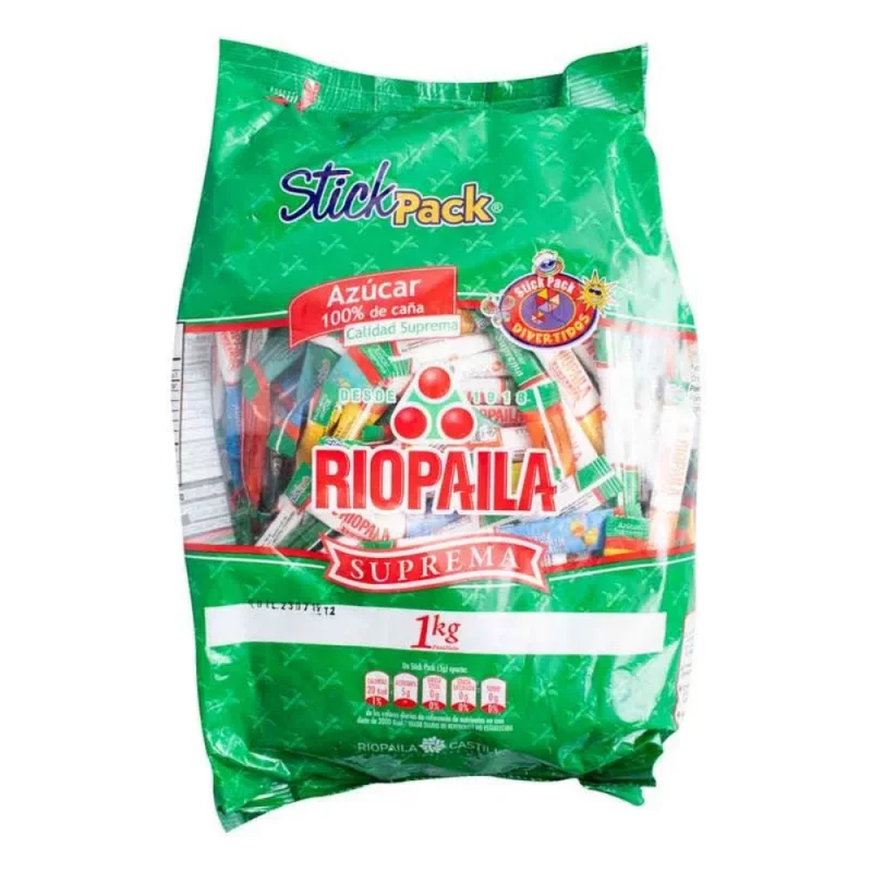 AZUCAR SUPREMA RIOPAILA PAQUETE X200 UNIDADES