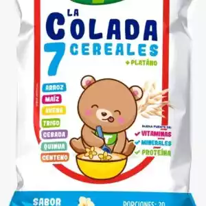 COLADA 7 CEREALES VAINILLA TONING 200G