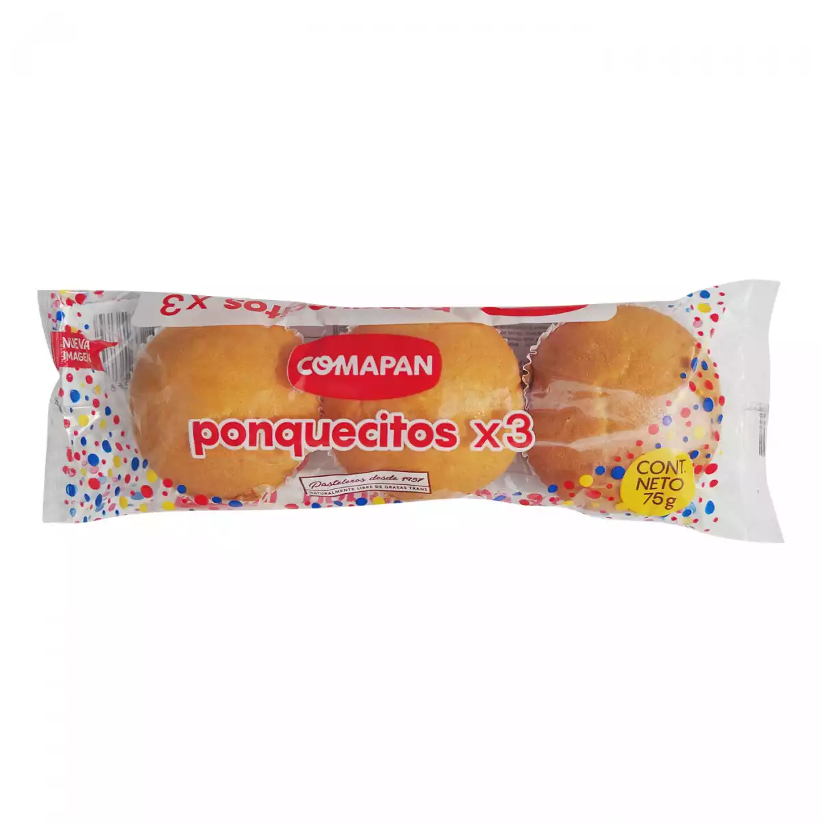 PONQUECITOS  COMAPAN PAQUETE X3
