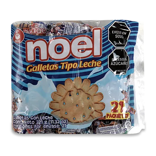 GALLETA TIPO LECHE NOEL PAQUETE