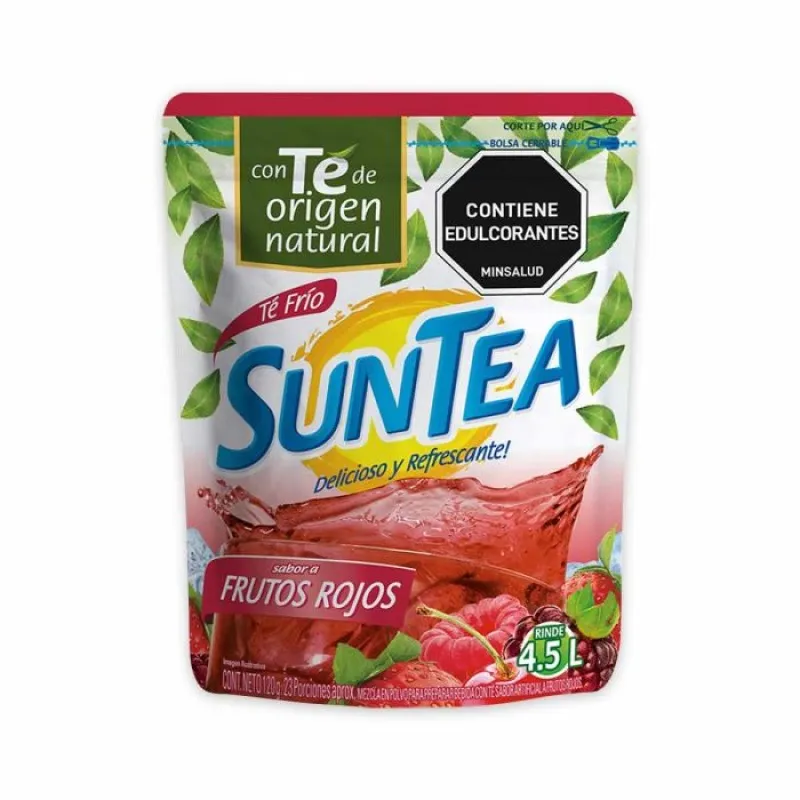 SUNTEA FRUTOS ROJOS SOBRE 120G