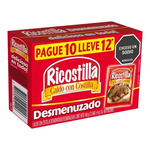 RICOSTILLA DESMENUZADO P10 LL 12