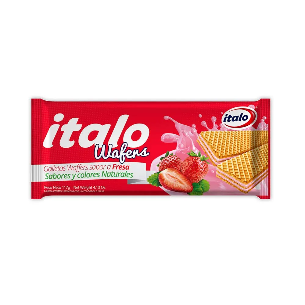 GALLETA ITALO WAFERS FRESA
