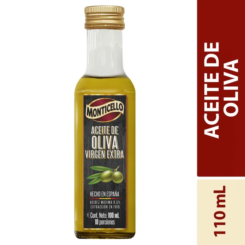 ACEITE OLIVA EXTRA VIRGEN MONTICELLO 100ML