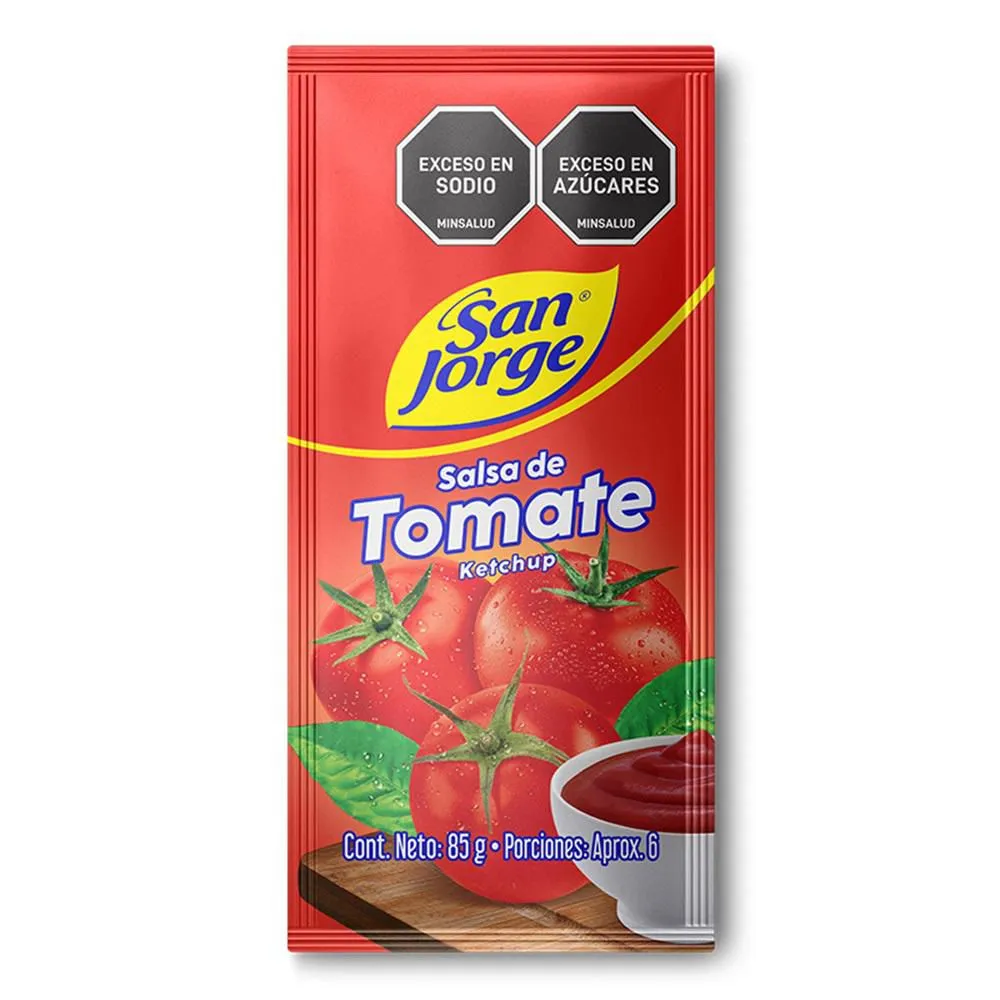 SALSA TOMATE SAN JORGE SOBRE 85G