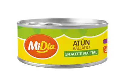 ATÚN RALLADO EN ACEITE VEGETAL MI DIA