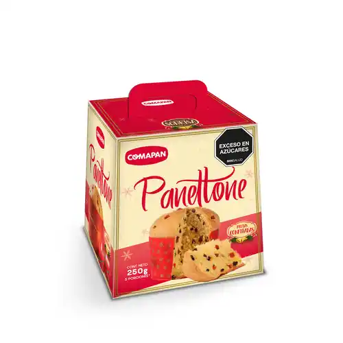 MINI PANETTONE  COMAPAN  FRUTAS CONFITADAS X250G