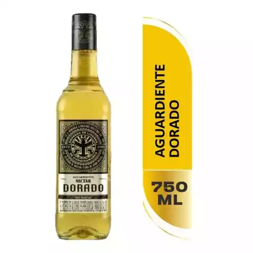 AGUARDIENTE NECTAR DORADO 750 ML