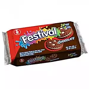 GALLETA FESTIVAL CHOCOLATE   X50G