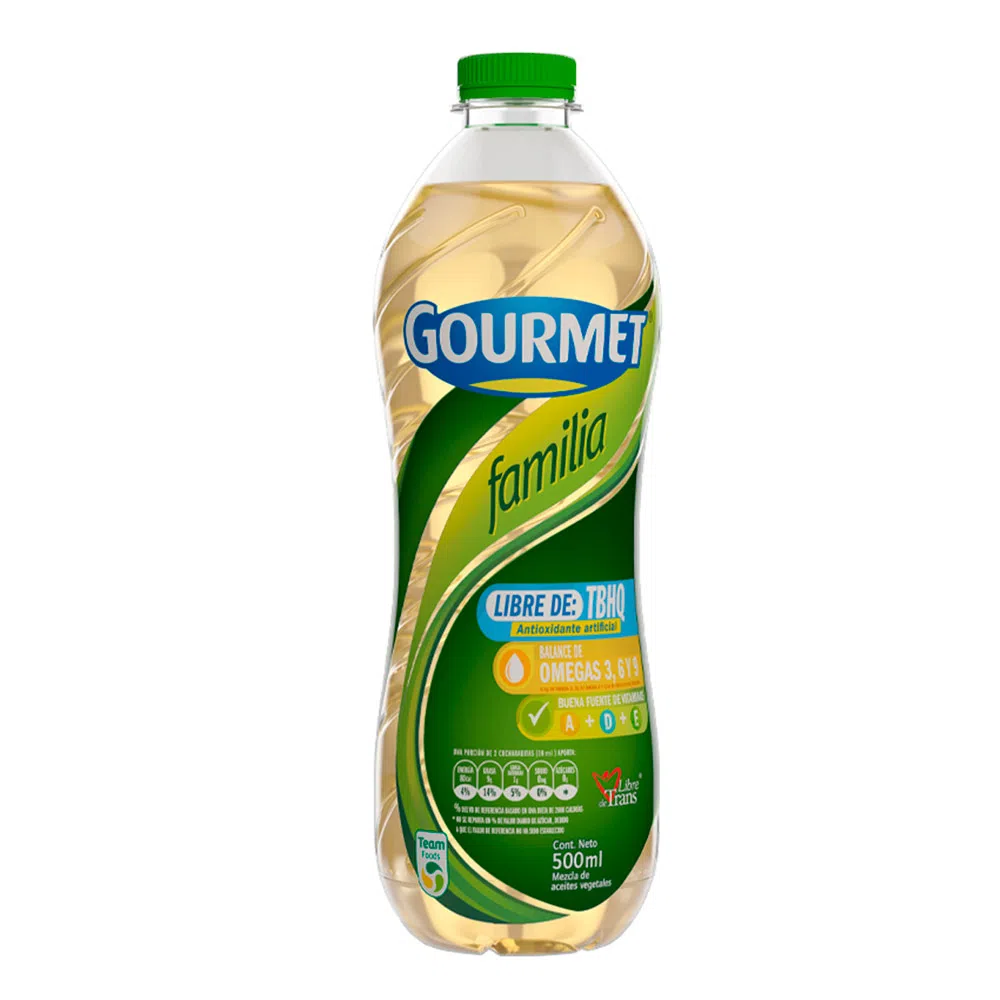 ACEITE PREMIUM - GOURMET - BOTELLA  X500 ML