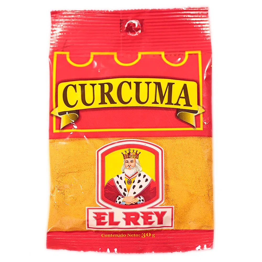 CHAPETA DE CURCUMA - EL REY - BOLSA X12 SOBRES - X30 G