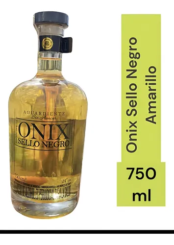 AGUARDIENTE ONIX SELLO NEGRO 750 ML