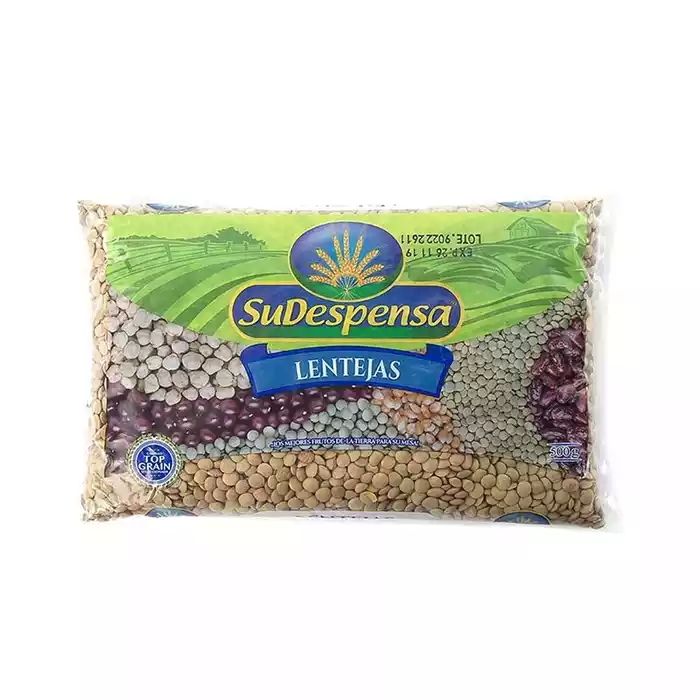 LENTEJA CORRIENTE - SUDESPENSA - BOLSA  X500 GR