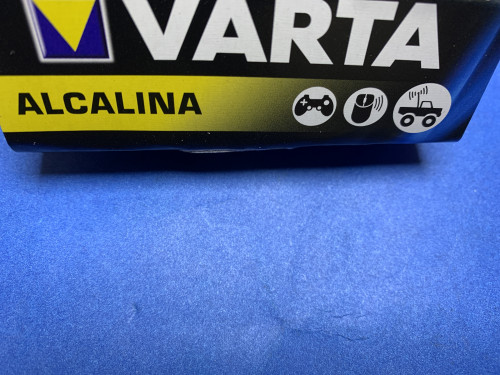 PILA 9 V ALKALINE VARTA 9V1