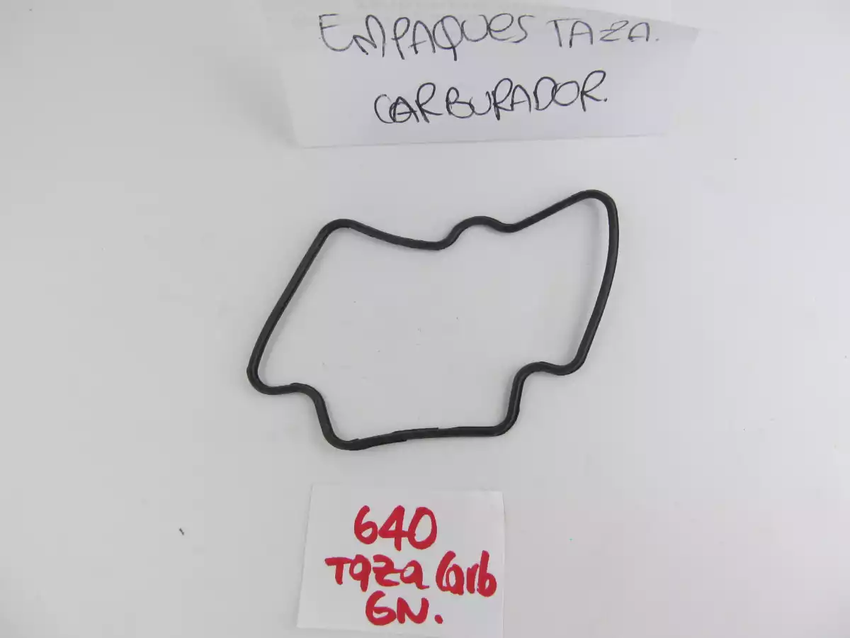 EMPAQUE TAZA CARBURADOR  GN-125 EN CAUCHO