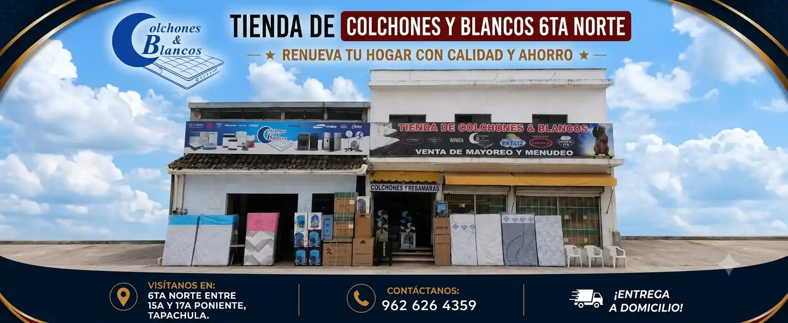 TIENDA DE COLCHONES Y BLANCOS