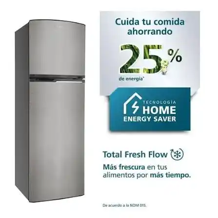 Refrigerador Mabe 10 Pies RMA250PVMRM0 Inox liso