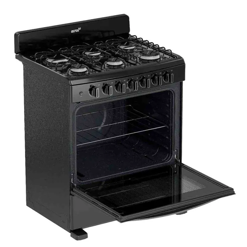 ESTUFA ACROS DE GAS AL PISO 30'' NEGRO AFR2110B