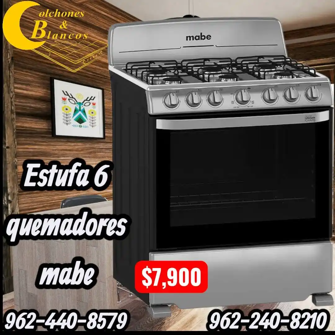 ESTUFA MABE 6 QUEMADORES 7646B