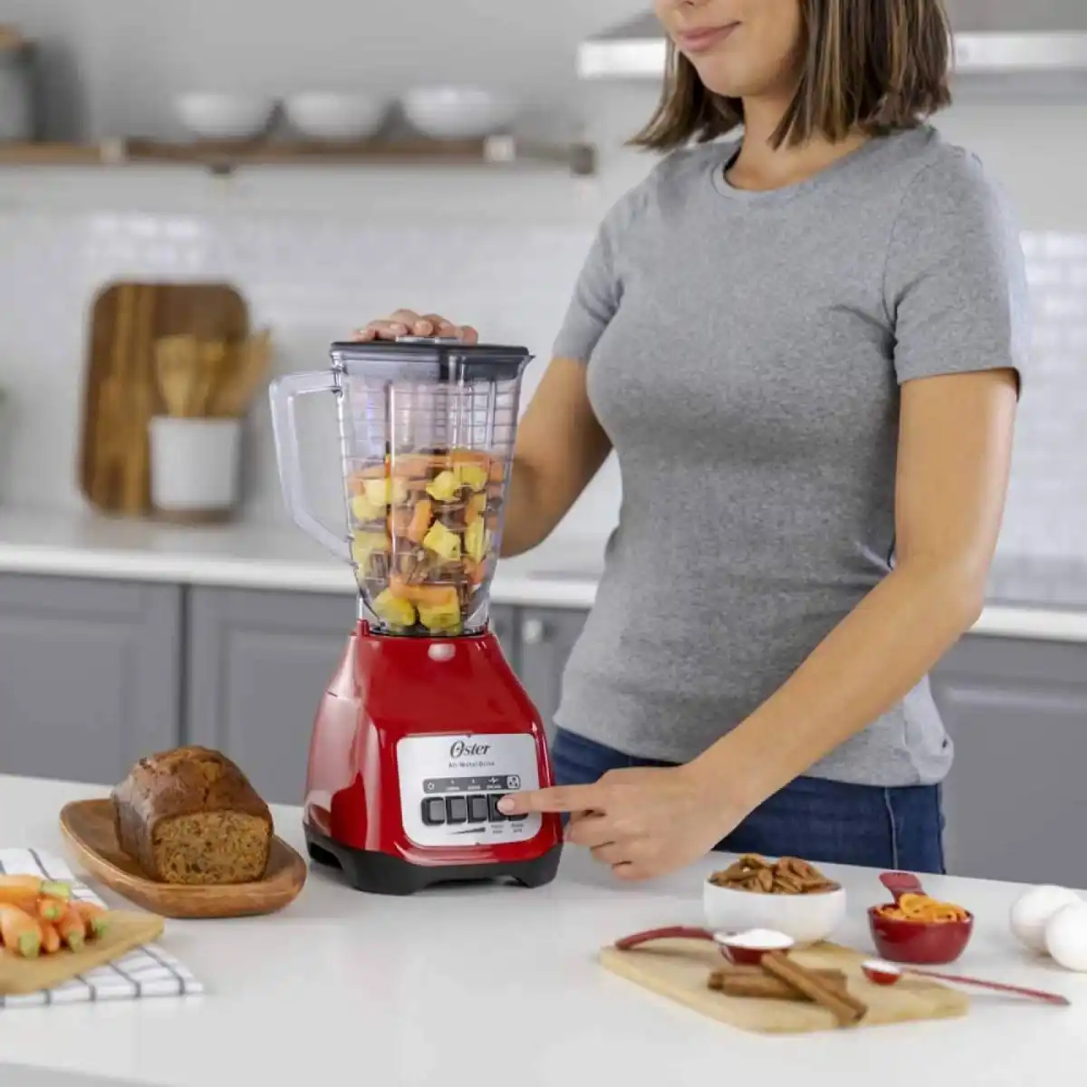 LICUADORA OSTER BLSTKAP-BPB-013 KALIMAN 2 VEL. Y PULSO VASO PLASTICO