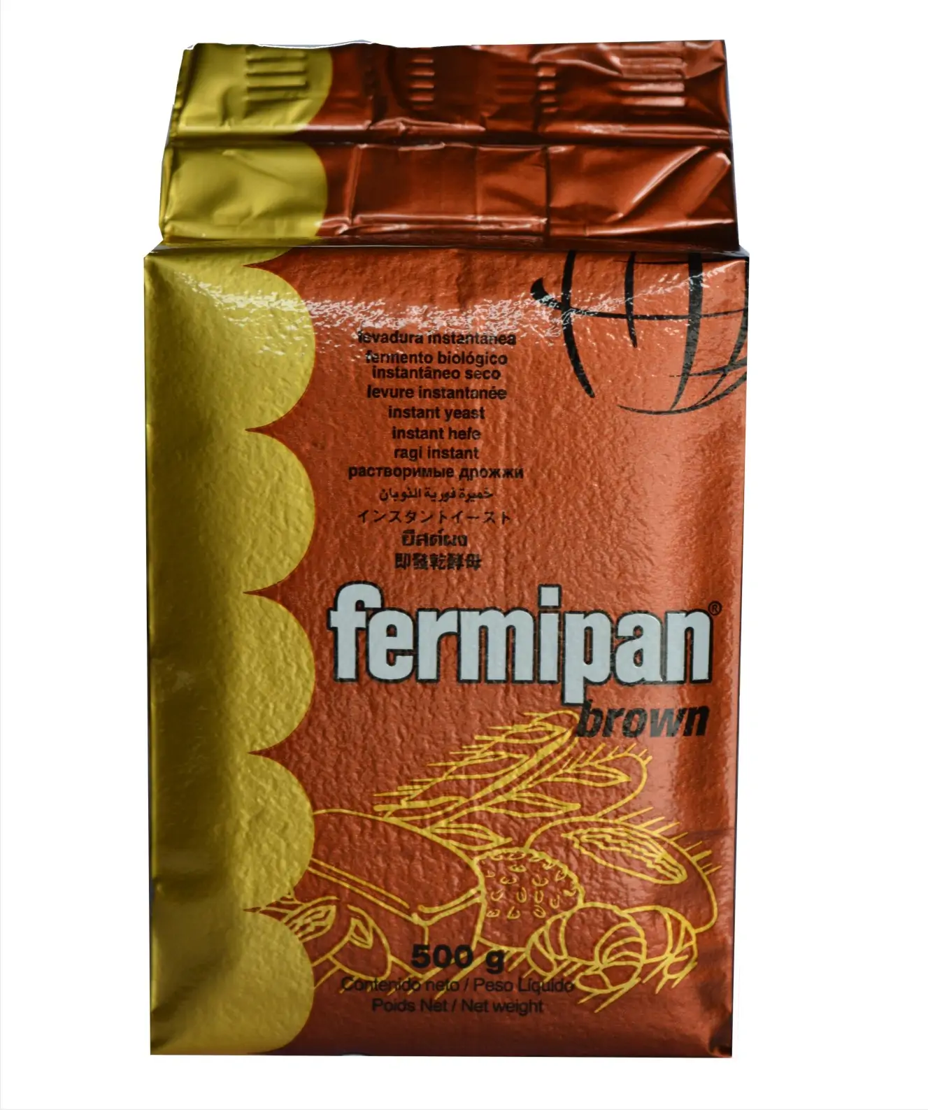 Fardo Levadura Fermipan 500g 20 Uni