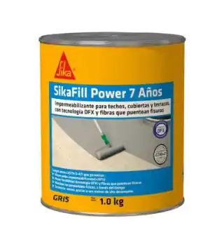 SIKAFILL POWER 7 AÑOS 1KG GRIS