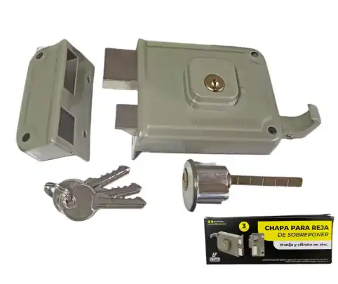 CERRADURA SOBREPONER- UNIFER