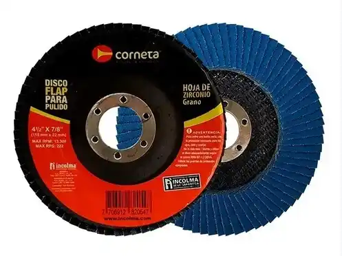 DISCO FLAP 4 1/2 80 GRANOS - CORNETA