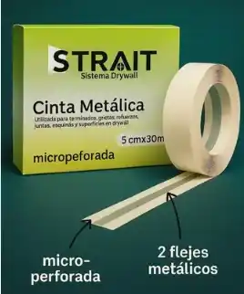 CINTA METALICA 5X30- STRAITE
