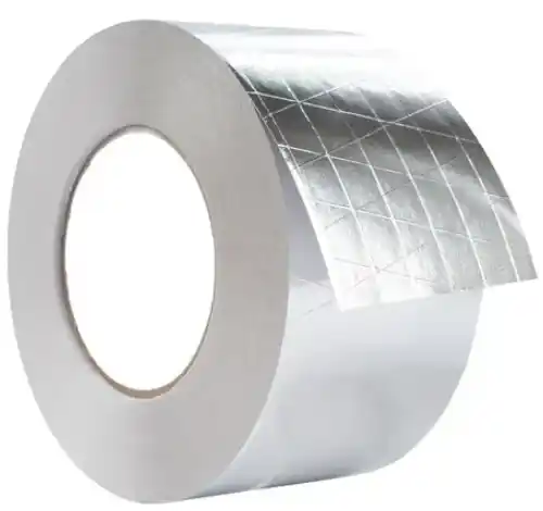 CINTA DE FOLIO DE ALUMINIO REFORZADO 3"x150M