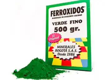 FERROXIDO VERDE 500GR