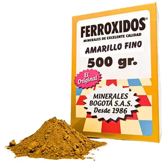 FERROXIDO AMARILLO 500GR