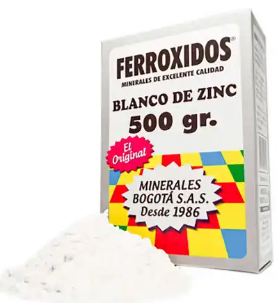 FERROXIDO BLANCO ZIN 500 GR