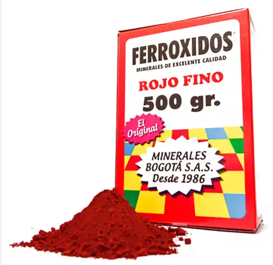 FERROXIDO ROJO 500GR