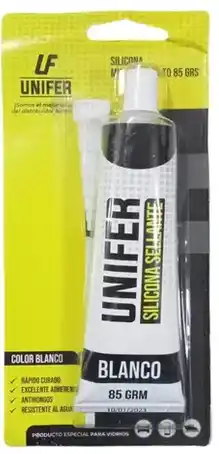 SILICONA TRANSPARENTE 85G UNIFER